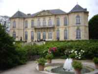 Paris : Muse Rodin - Hotel Biron vu des Jardins - (c)  Photo L.B.