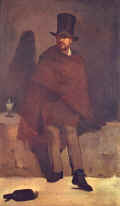 Edouard Manet " Le Buveur d'Absinthe " 1858  Coll. Part.