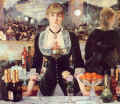 Edouard Manet  " Le Bar des Folies-Bergre" 1881  Coutauld Institue Galleries Londres