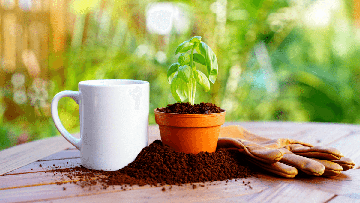 Les différents usages du marc de café au jardin et à la maison