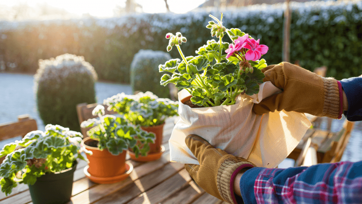 Réussir l'hivernage des géraniums : guide complet pour les préserver en hiver