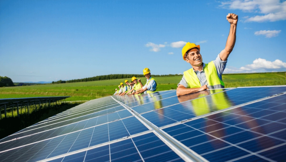 5,9 gigawatts : la France bât son record annuel d'installation de panneaux solaires