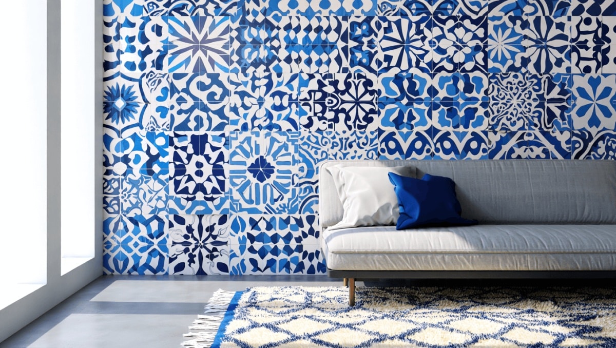 
                Les carreaux de ciment inspirent la déco 
                            