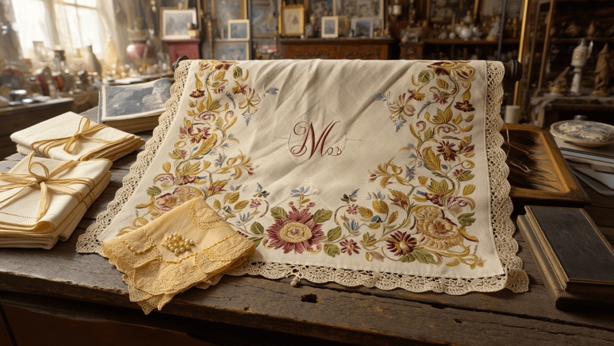 Ce linge vintage aux motifs rares et tendance
affole les brocantes : il s’arrache à des centaines d’euros, et
tout le monde le cherche
