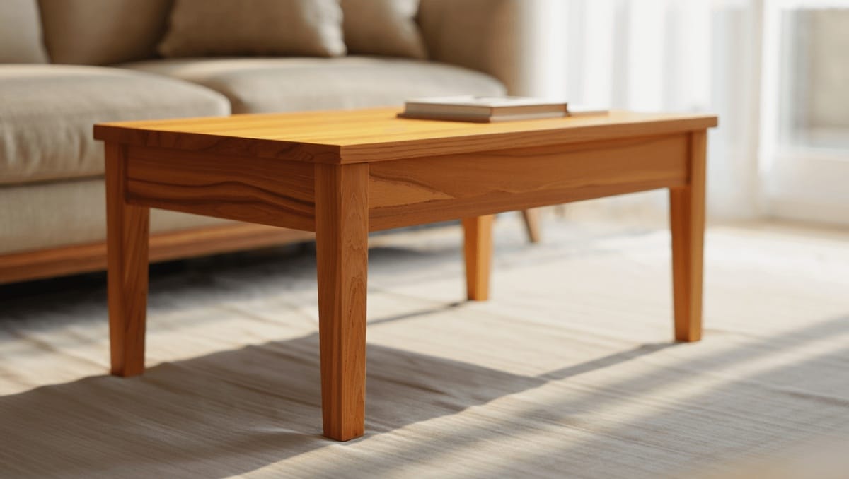 Star des années 70, cette table basse rétro peut
aujourd’hui valoir entre 700 et 2 000 € si elle est faite de ce
bois rare