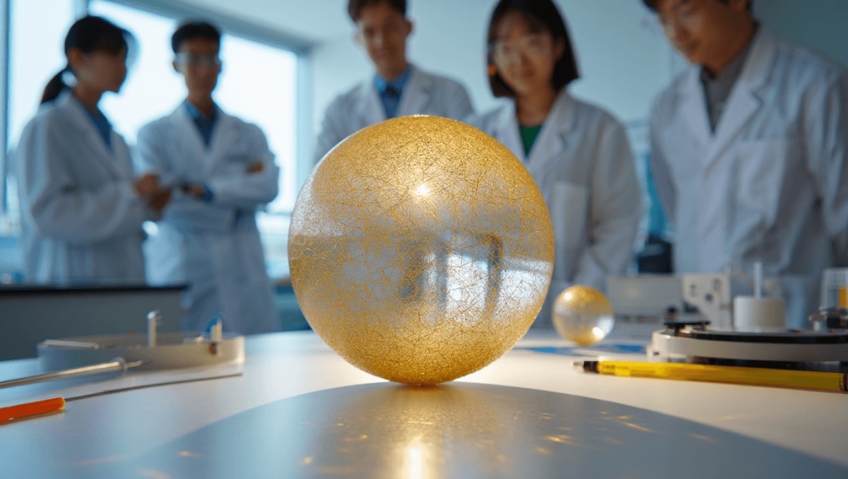 Cette sphère capte 90 % de l’énergie du soleil grâce à des nanoparticules d'or