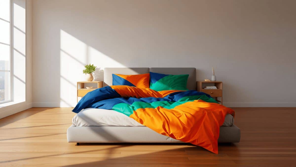 Linge de lit coloré : styles, couleurs et
imprimés qui font leur grand retour en 2026 selon les
décorateurs
