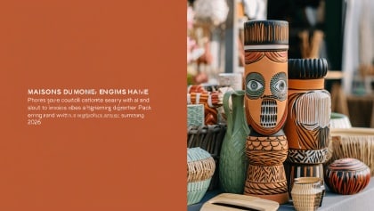 Totems, céramique imprimée et teintes terre :
Maisons du Monde dévoile sa nouvelle collection printemps-été 2026,
les must-have déjà iconiques