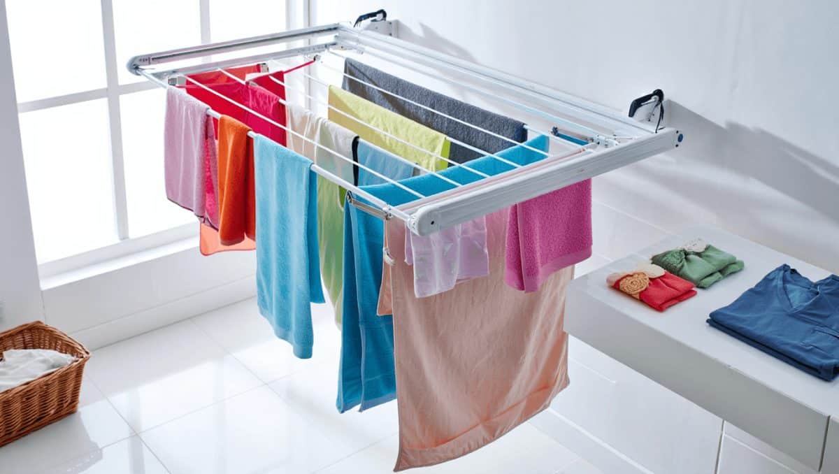 Ce séchoir "magique" nouvelle génération permet
de gagner un espace considérable pour le linge à la maison