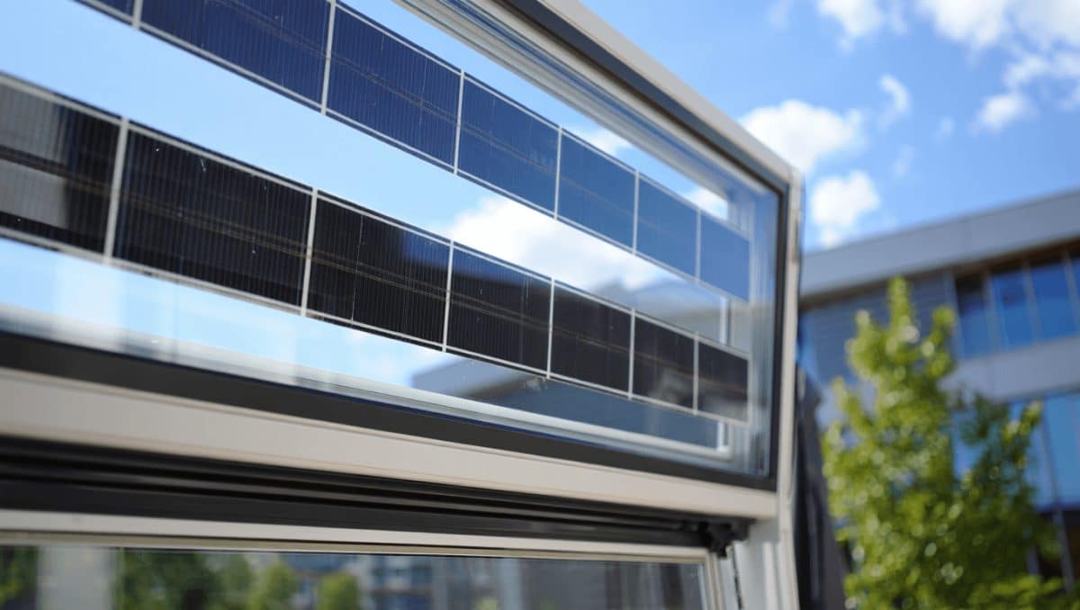 Ces volets coulissants photovoltaïques produisent de l'électricité