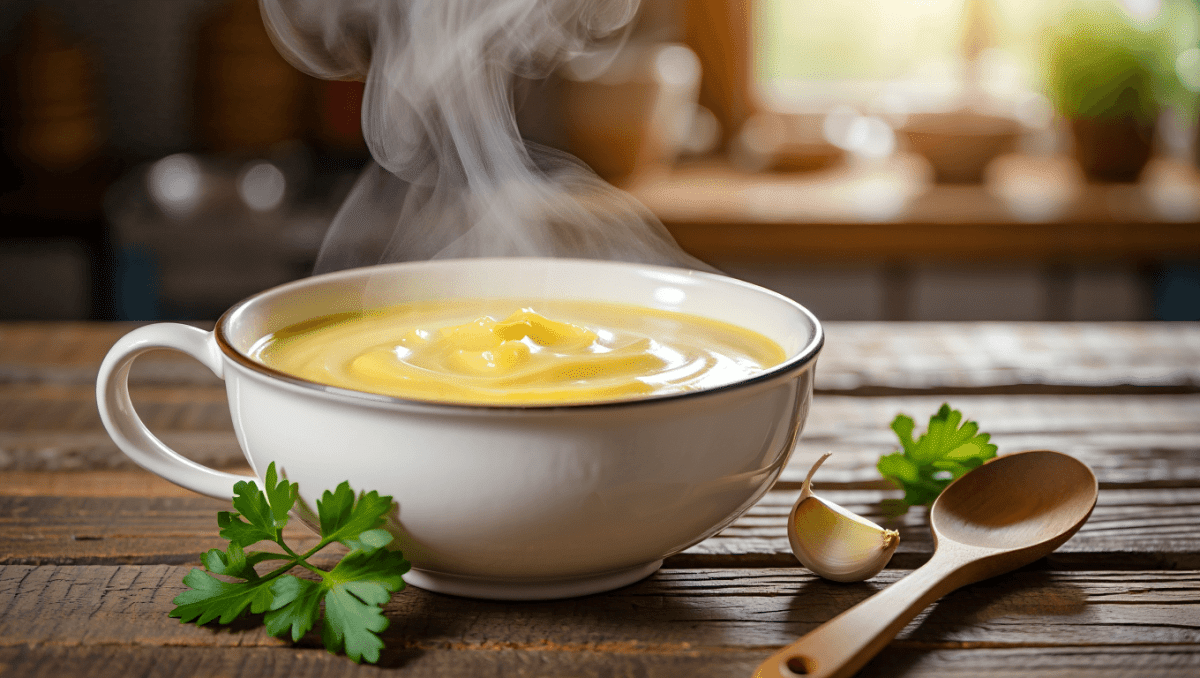 Recette facile de la soupe à l’ail de Stéphane Carayol