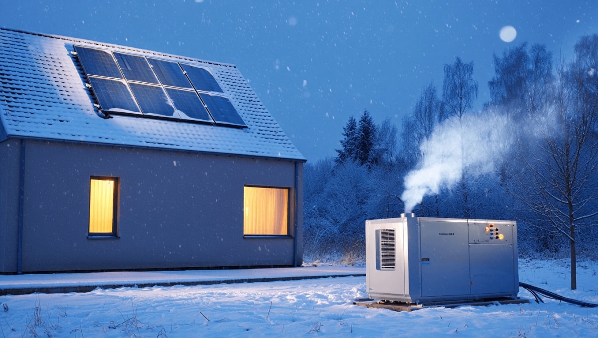 Cette pompe à chaleur solaire made in France a chauffé une maison au climat glacial