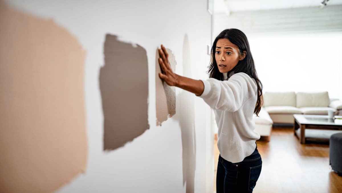 Beige rosé, taupe fumé, sable grisé… ces couleurs
qui vont vite vous faire oublier les murs blancs