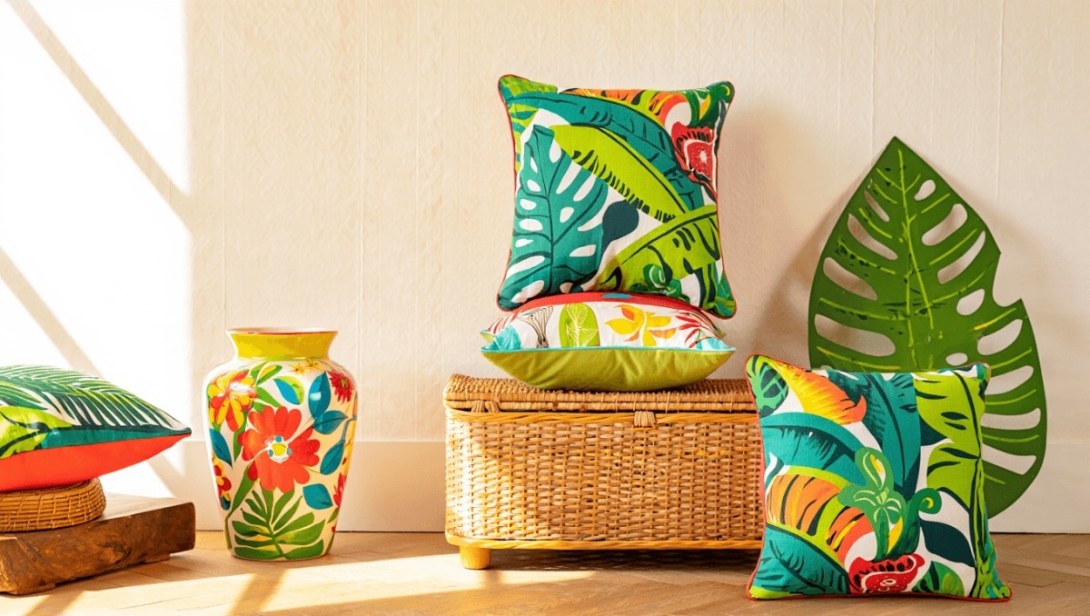 Imprimés exotiques, teintes solaires, esprit bord
de mer : Primark Home signe une collection inspirée des Caraïbes à
petit prix