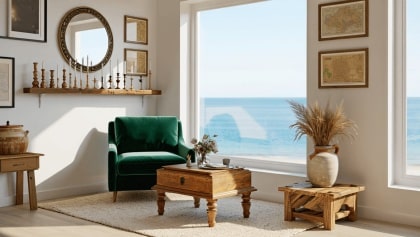 Slow déco : comment aménager une maison en bord de mer ?