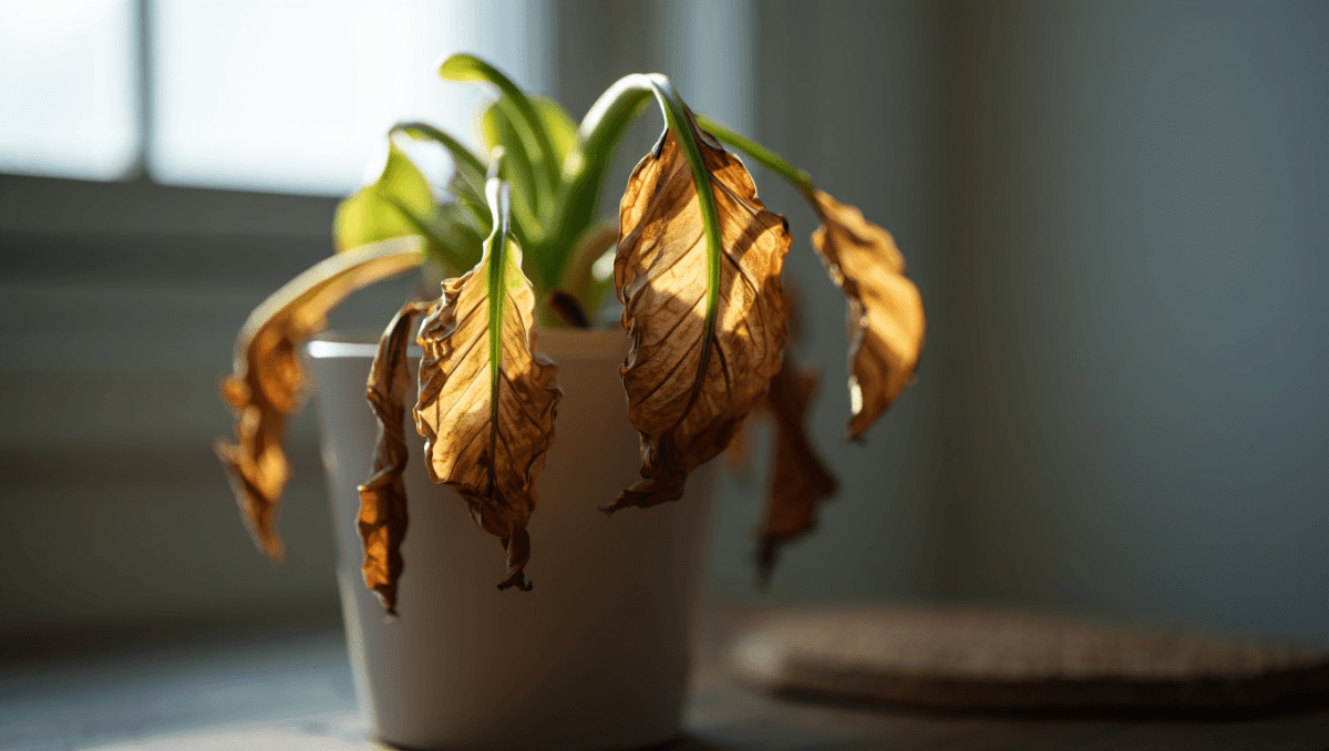 Pourquoi les feuilles de ma plante d’intérieur sont-elles sèches ?