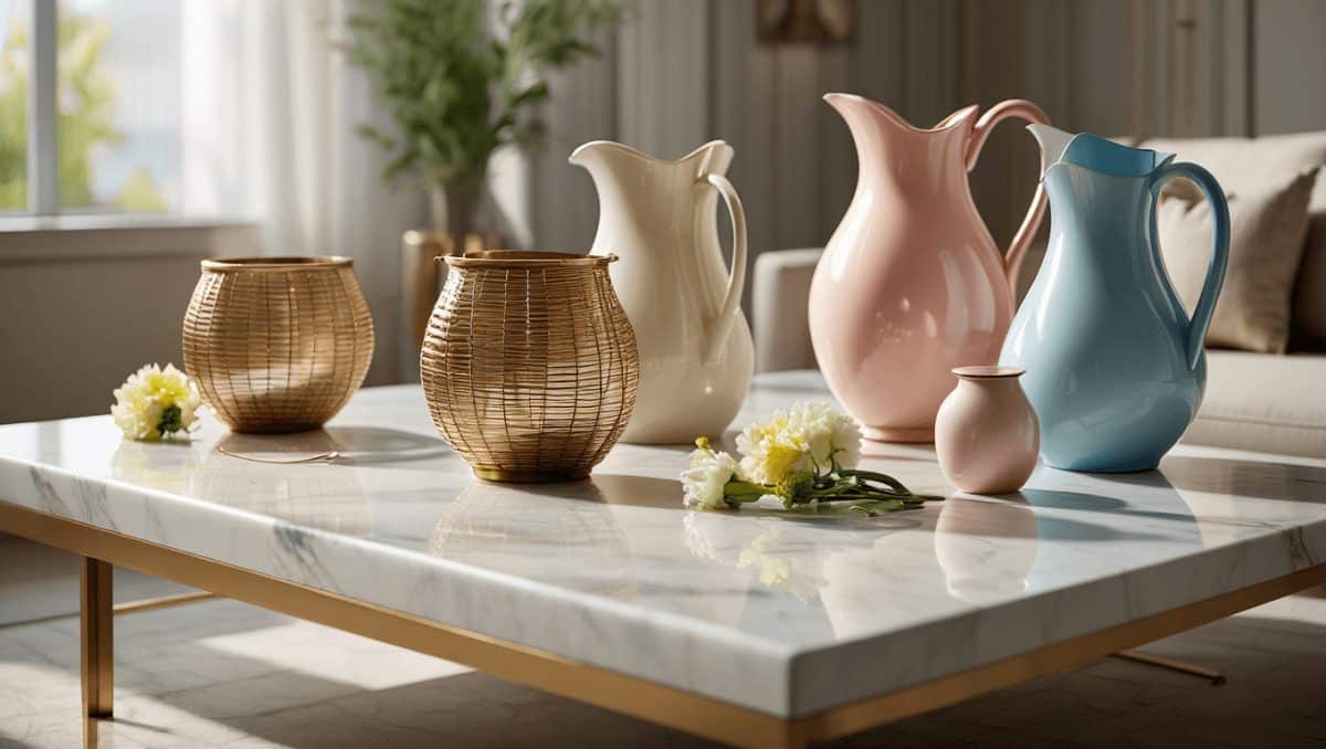 Tables laquées, paniers métalliques, pichets
satinés... Zara Home signe la collaboration la plus désirable du
printemps avec un grand nom du design