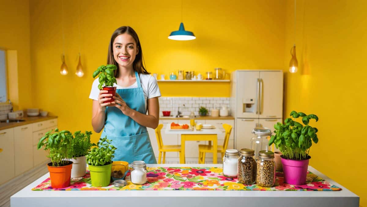 "Elle est colorée et mignonne" : voici comment
j'ai transformé ma petite cuisine pour 50€ (initial)
