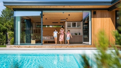 Aménager un pool-house au bord de sa piscine