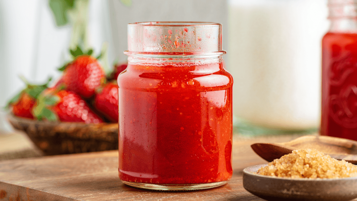 Sirop de fraises maison : la recette facile pour des boissons 100 % naturelles