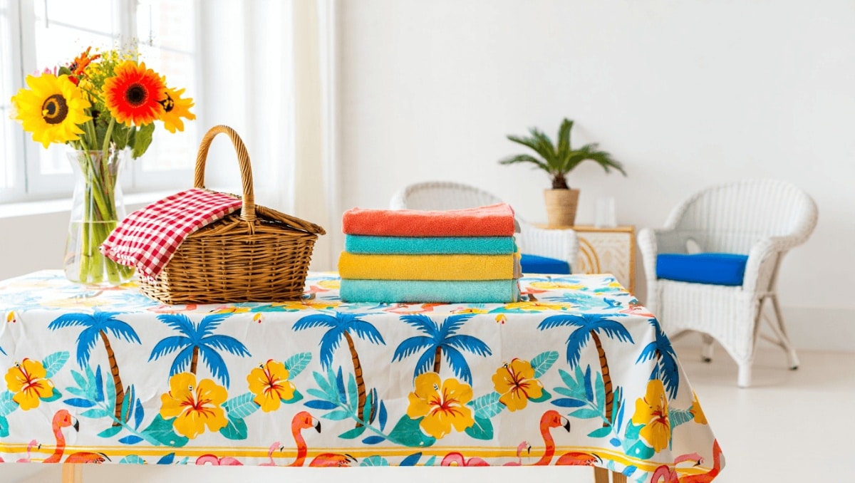 "Le best-seller de l'été": cette nappe Action à
moins de 9 € donne instantanément un air de maison de vacances à
votre table