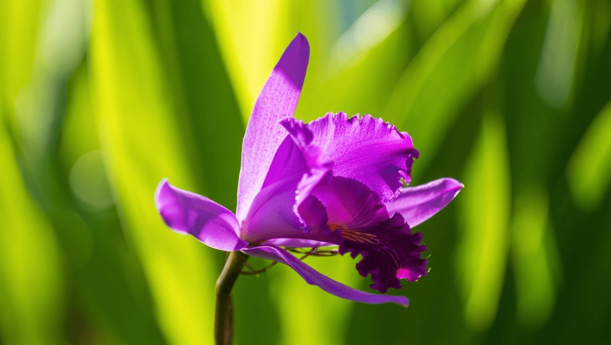 Oubliez le bambou et l’arbre de jade, cette
couleur d’orchidée est associée à la chance et à la prospérité