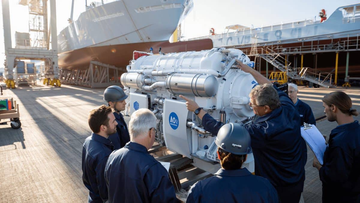 Ce moteur de bateau est le premier à fonctionner entièrement à l’hydrogène