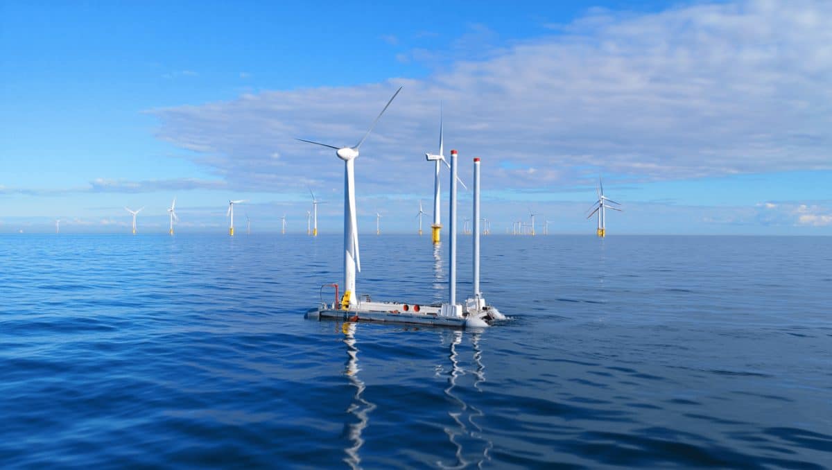 Cette turbine à axe vertical veut révolutionner l'éolien en mer