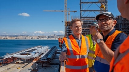 Cette usine près de Marseille produira 30 flotteurs d'éoliennes chaque année