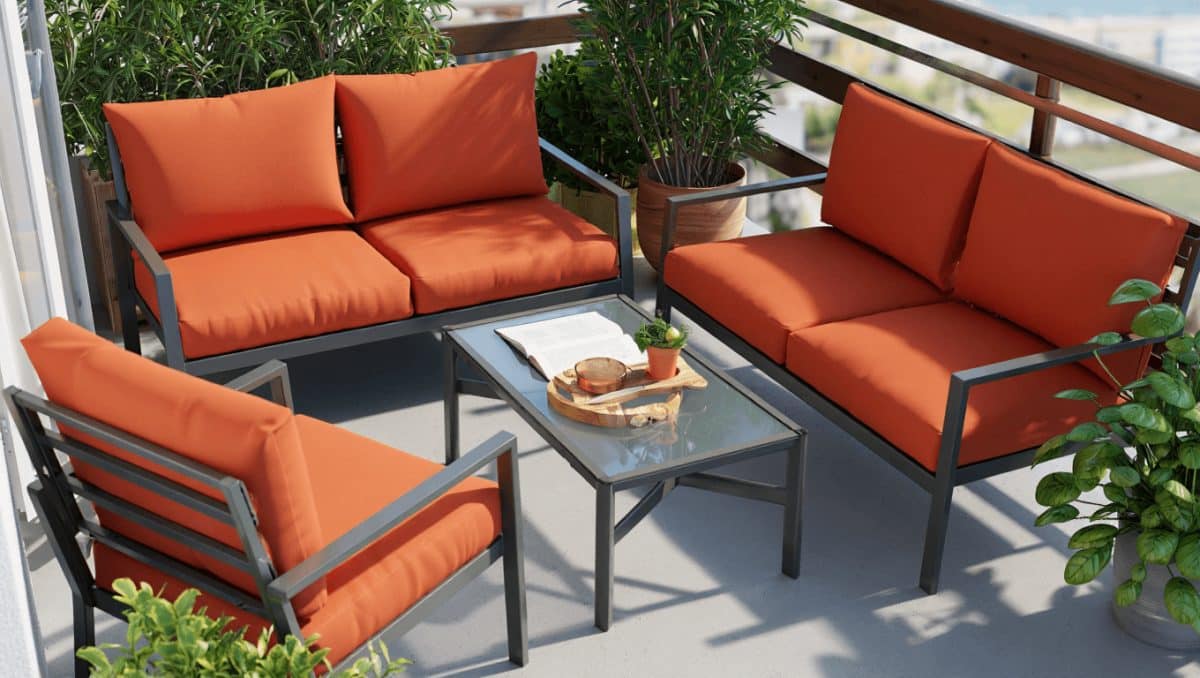 Petit balcon, mini terrasse… ce salon de jardin
B&M à 78,99 € pourrait bien devenir votre meilleur allié de
l'été