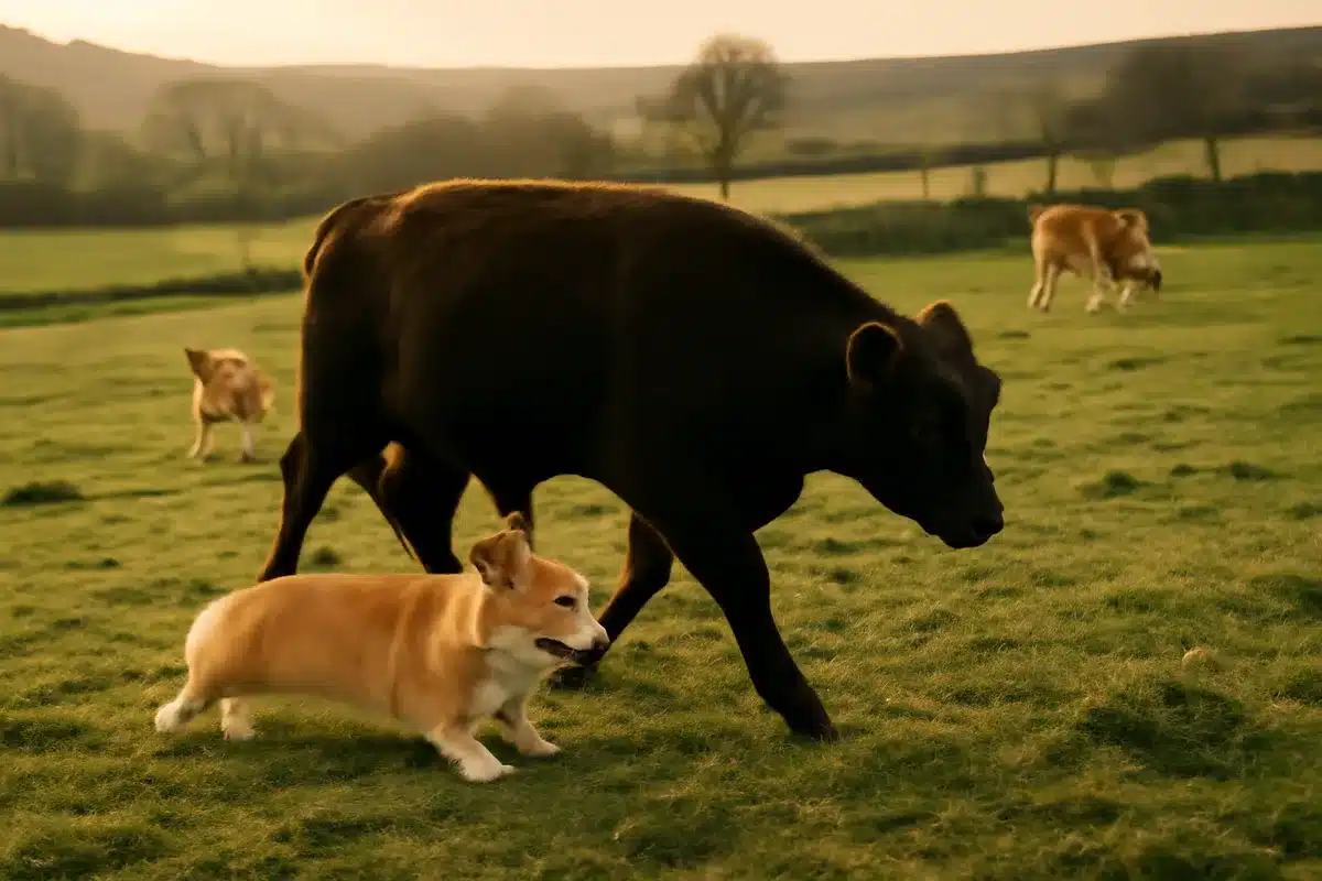 D'où viennent les Corgis et quelles sont leurs différences? — Les ancêtres du Corgi proviennent des campagnes galloises où ces chiens guidaient bovins et poneys. Leur taille réduite leur permettait d'échapper aux coups de sabot tout en mordillant les jarrets pour