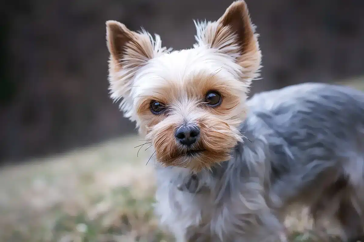 Un petit chien et un grand chien côte à côte pour comparer les gabarits