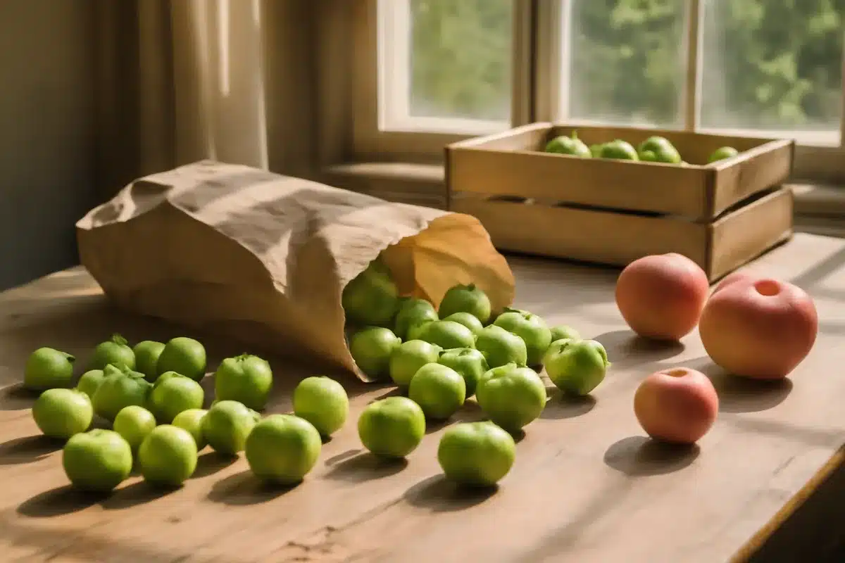 Comment faire mûrir des tomates vertes récoltées à la maison ?