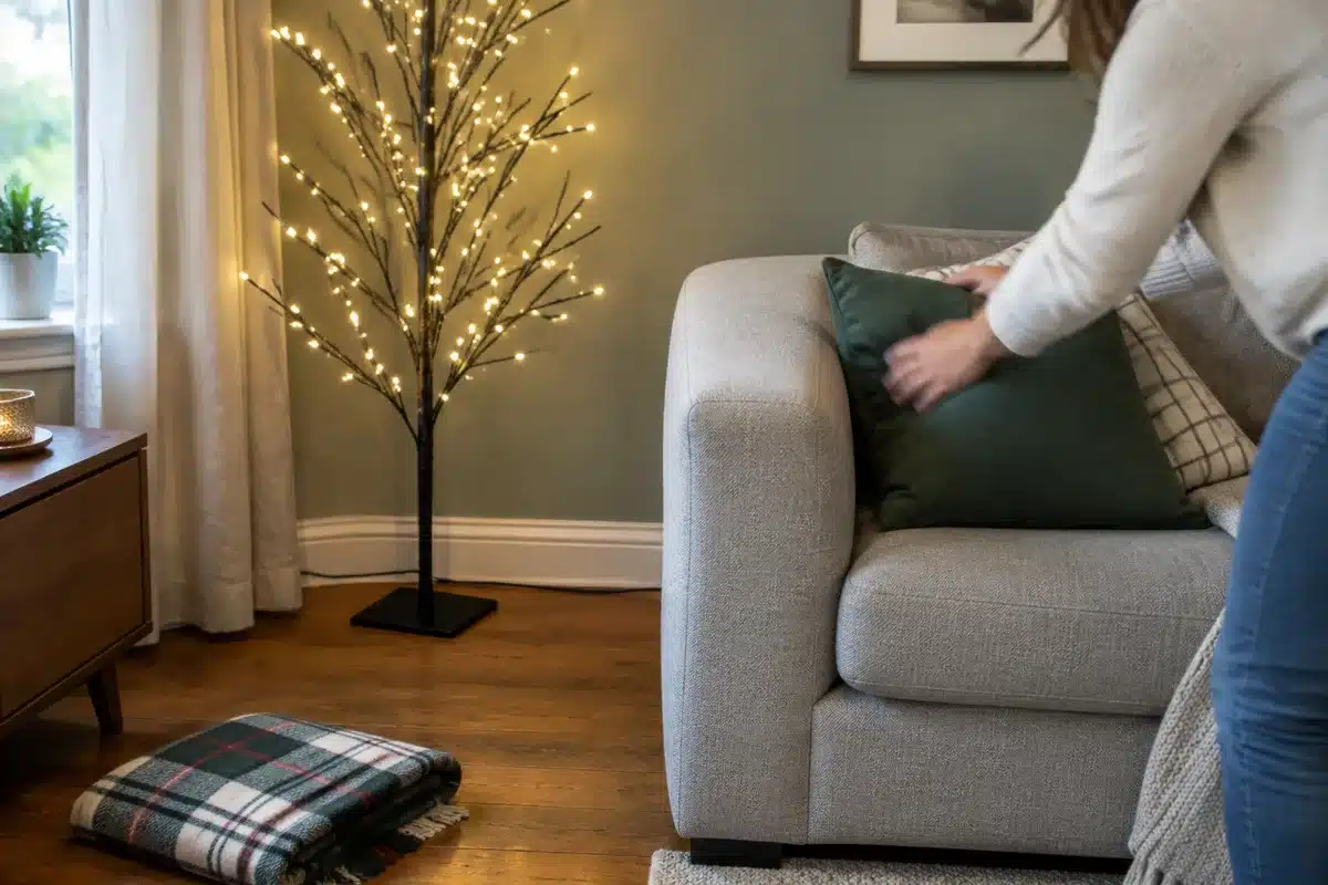 Arbre LED à 26€ chez Action pour intérieur et extérieur : une alternative durable au sapin