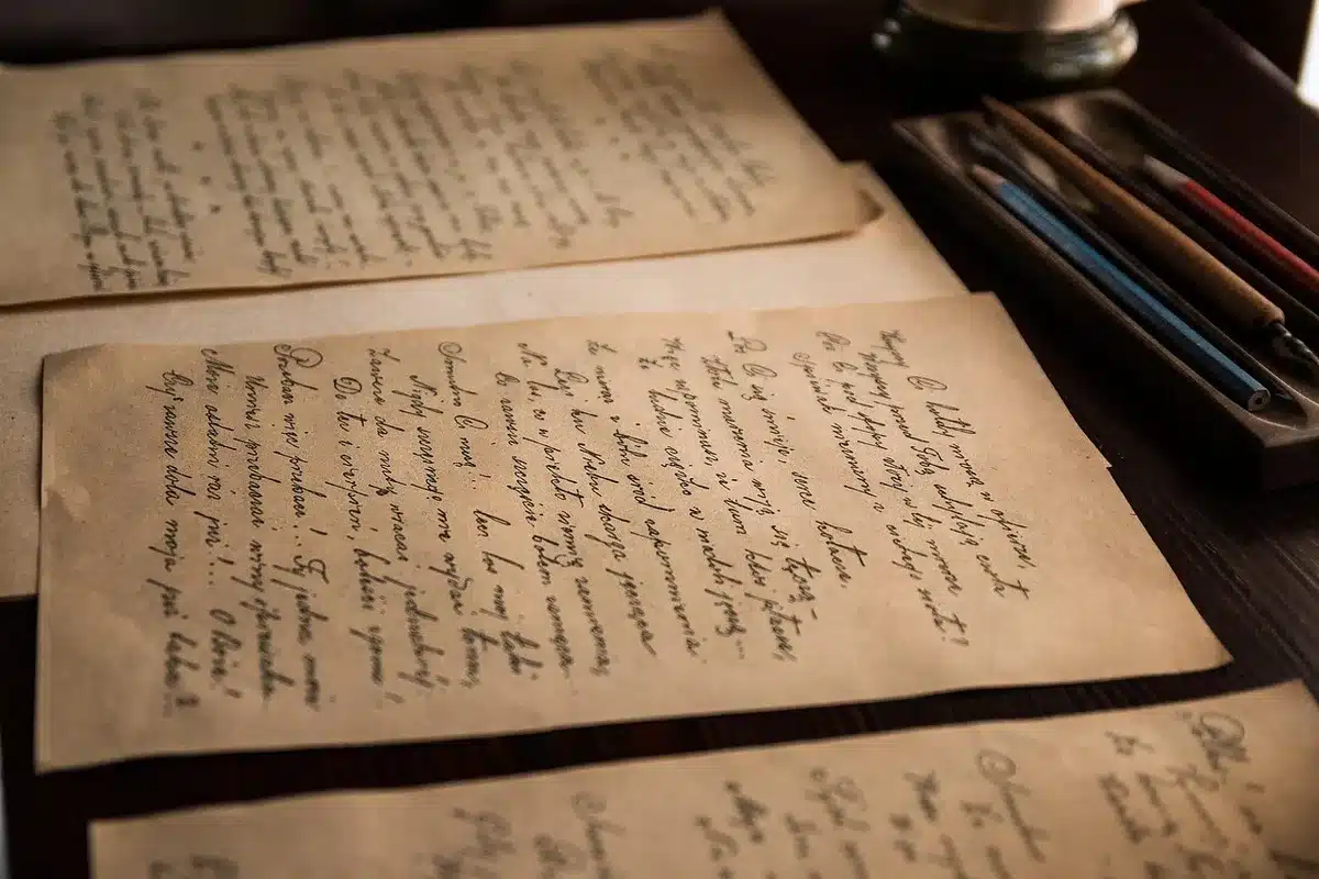 Document juridique sur un bureau en plein jour expliquant une loi