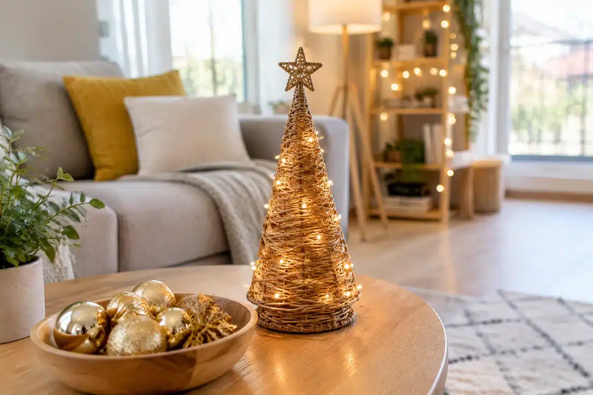 Quelles alternatives au sapin rouge et vert pour un Noël lumineux, naturel ou doré ?
