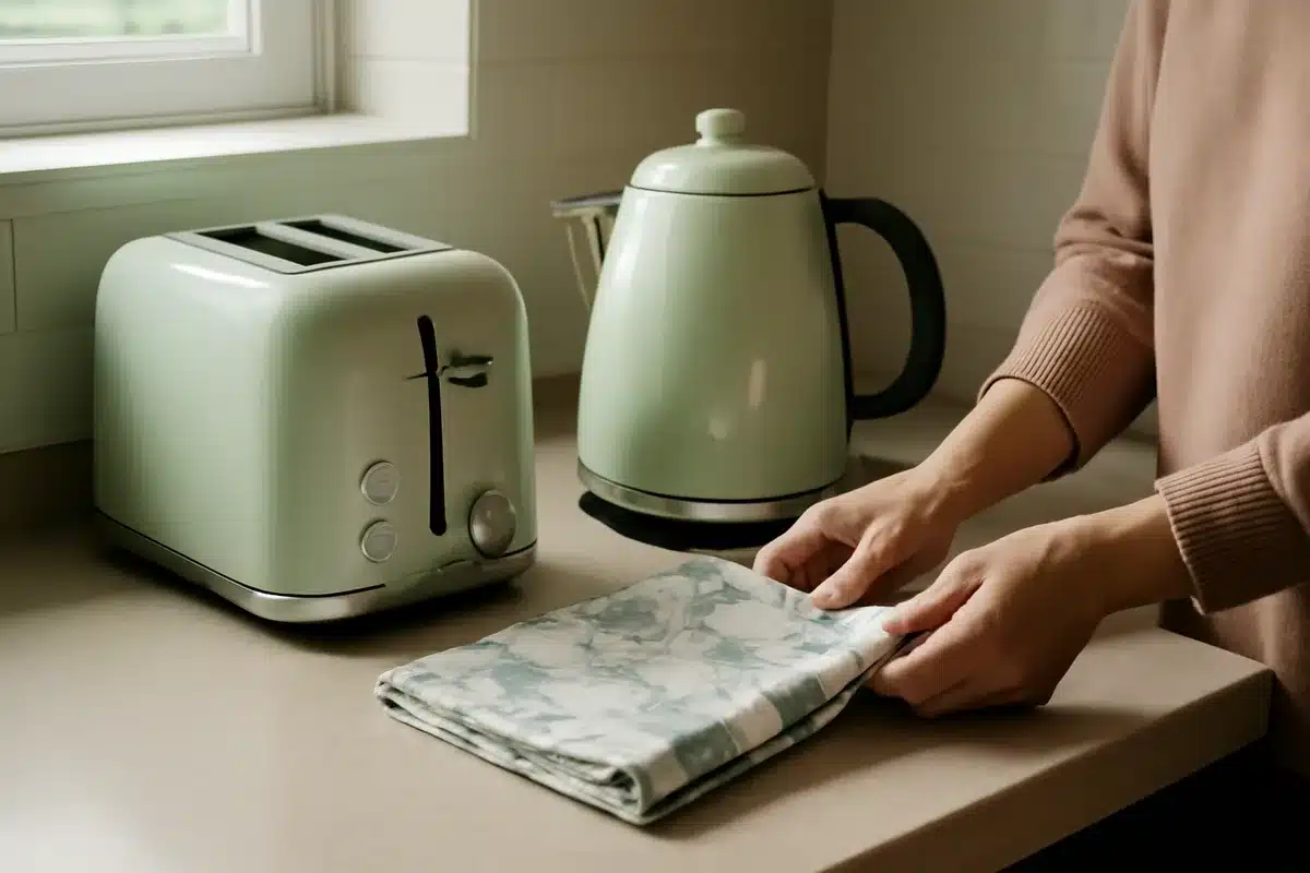 Quels appareils électroménagers rétro pastel acheter chez Action à moins de 20 € ?